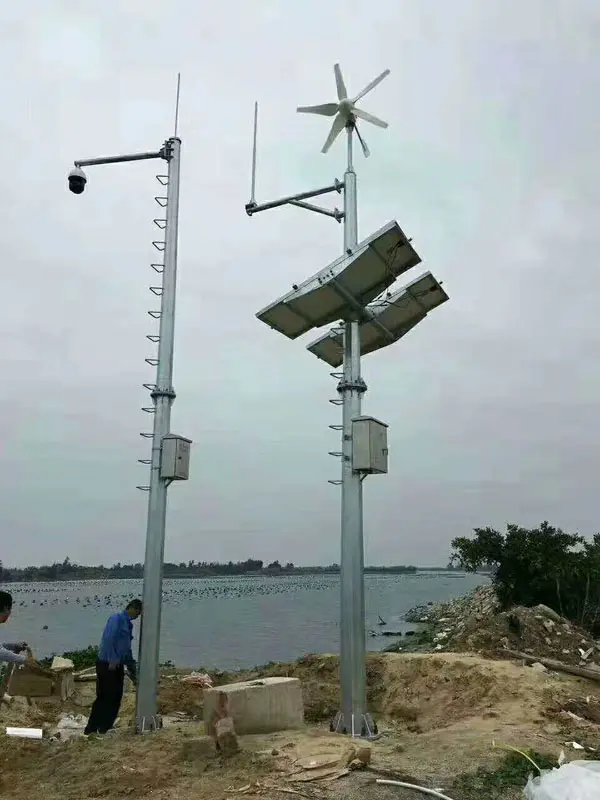 渔业监控塔安装