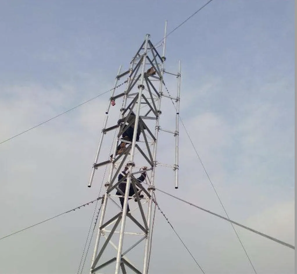 楼顶拉线增高架