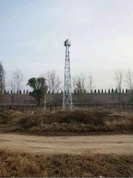 监控塔拉线式结构｜拉线塔设计特点