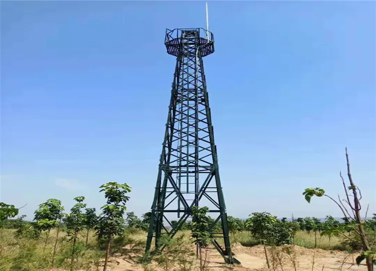 监控塔主材规格｜主材角钢规格选用