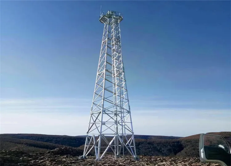 监控塔斜材规格｜斜材角钢规格选用