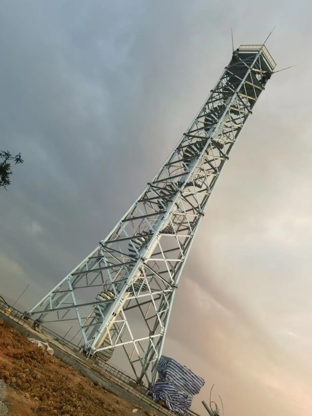 52米监控塔规格｜超高塔监控塔参数价格