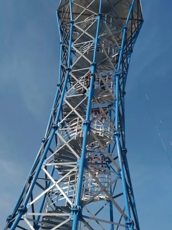 监控塔格构式结构｜格构塔设计特点